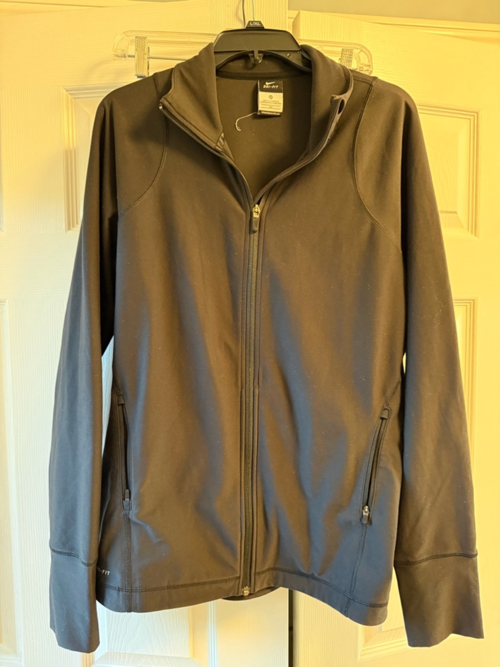 Nike Black Dri-FIT Performance zip up jacket